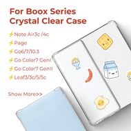 Twosheep Clear Protective Case for Boox Compatible with Boox Go7 / Go Color7 GenII / Page / Go 10.3 