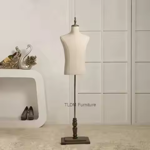 Suits Display in and Formal Elegant Business Half Fabric Mannequin, Wear Ideal Thick for Covered Sho