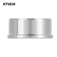 KTVEIH Bottom Bracket Adapter, Aluminium Alloy Lightweight Conversion Sleeve, Durable Silver 24mm To