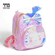 99.9 School Girls Backpack For Kindergarten Kids Cute Designs Little Mermaid Design [AC-00X]