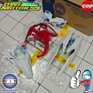 MERAH FULLSET BODY COVER SMOOTH SMOOTH BODY WIN BRAND K81 BEAT F1 ESP 2016 RED WHITE FULL BARCODE WI