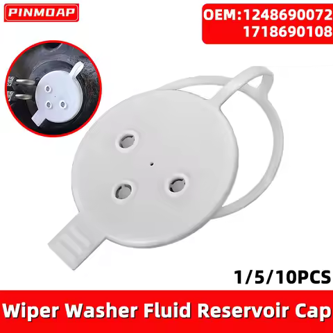 PINMOAP Car Windshield Washer Fluid Reservoir Cap 1248690072 Is Suitable For Mercedes Benz W636 W169