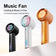 X8 Mini Portable Bluetooth Speaker Fan BT6.0 RGB Light 12H Long Playtime 196g Lightweight Handheld F