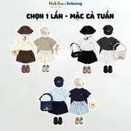 COLLECTION "SELECT 1 TIME - WEAR ALL WEEKS" for Hokiha baby, soft, airy fabric, size 8-17kg A67-NQ01