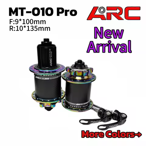 ARC MT010 Pro 4 IN 1 MTB Bike Disk Brake Mountain Bicycle Hub 6Pawls 3Teeth 114 Click F-9*100MM/R-10