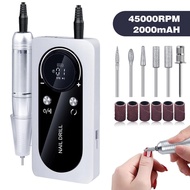 FKTP ที่เจียเล็บ เครื่องเจียเล็บไฟฟ้า 4500rpm เครื่องเจียรเล็บ เครื่องตะไบเล็บ แบบพกพาเล็บแฟ้มชาร์จเ