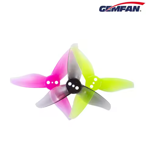 4Pairs Gemfan Hurricane 2023 2 Inch 3-Blades Propeller 1mm/1.5mm Hole for RC 2inch Toothpick Drones 