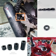 1PCS FRONT & REAR BUSH DISC PLATE M8 x 3MM 4MM 5MM 6MM 10MM 15MM 20MM 30MM SCREW BOLT NUT SKRU SPORT