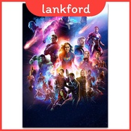 Timeless Endgame Infinity War Poster Print Art 24x36 Silk Fabric
