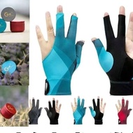 Free Shipping BOVET BOVET Small Can Billiard Gloves Three-Finger Gloves Thin Breathable Fingerless B