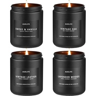 Scented Candles Set | Men Candle Set, Scented Candles for Home, Gifts for Men Aromatherapy Gift Set 