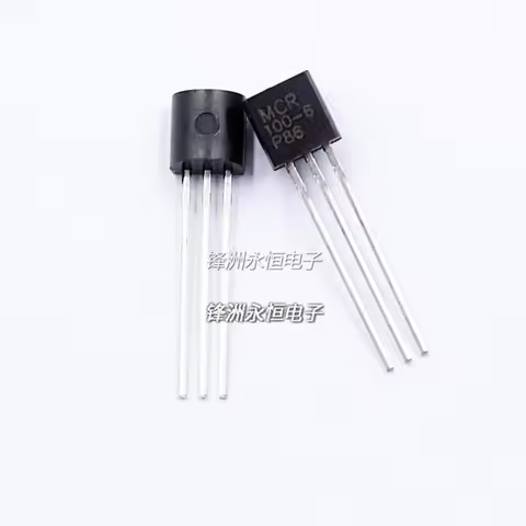 20PCS MCR100-6 TO-92 Unidirectional Thyristor MCR100-8 MCR16 100-8 SOT-23 SOT89