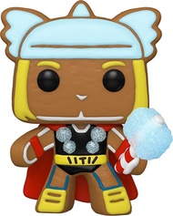 ▶$1 Shop Coupon◀  Funko Pop! Marvel: Gingerbread Thor, Multicolor