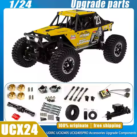 UDIRC Rc Car UCX2405 UCX2405PRO Accessories Upgrade Components Off-Road Climbing Truck Full Proporti