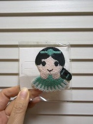 迪士尼 茉莉公主造型髮夾