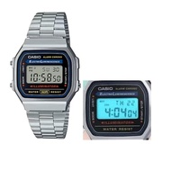 CASIO STANDARD A168WA-1W / A168WA Digital Watch | Vintage Alarm Auto Calendar
