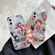 Soft Clear Phone Case Compatible For iPhone 14 Pro Max 13Pro 12 1112 13 MINI Anime One Piece Pattern Shockproof Silicone Casing Mobiles Accessory