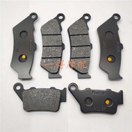 Suitable for Spring Breeze CF400NK 650NK 650TR G Guobin 650MT Front Rear Brake Pads Disc Brake Pads 