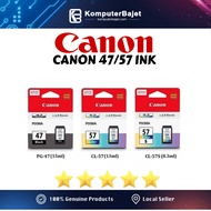  Canon PG-47 Black / CL-57 Color / CL-57(S) Ink Cartridge Printer E410 E470 E480 E3170 E4270 E400 E460 canon