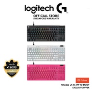 Logitech PRO X TKL RAPID Tenkeyless Wired Gaming Keyboard with Analog Switches