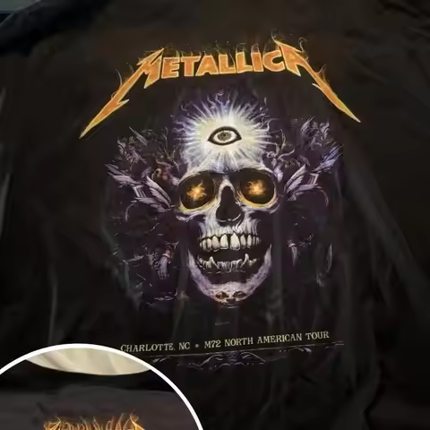 Metallicaaaaa M72 Phillycharlotte North Carolina May 31 2025 Shirt Or Poster