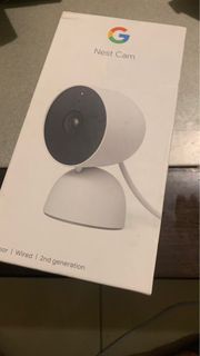 二手Google Nest Cam  (wired) 第二代有線版 室內網路監控監視閉路攝影機