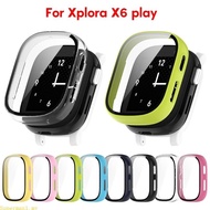 Best Screen Protector Case Cover for Xplora X6 Play Scratch-resist Shock Fulledge Coverage Smartwatch Onepiece Bumpers S