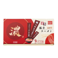 濃。豚骨拉麵一盒兩份（100%日本製造）