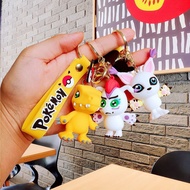 GANTUNGAN Digimon Keychain DigimonKeychain Anime Keychain Motorcycle Keychain Agumon Digimon