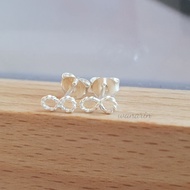 92.5% Pure Silver earrings Infinity This Model Is Very Suitable. Can Be Worn every Day look Whether 