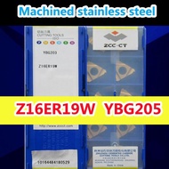 Promo Z16ER19W YBG205 10pcs set original ZCC.CT insert YBG205M20 M40