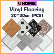 [KEPING] Lantai Vinyl Flooring Floor Sticker Vinyl Jubin Lantai Mozek Tampal Lantai Simen Ceramic Bi