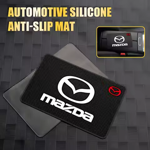 Car Dash Sticky Rubber Mat Interior Anti-Slip Pad Auto Accessories For Mazda Axela Demio Atenza CX5 