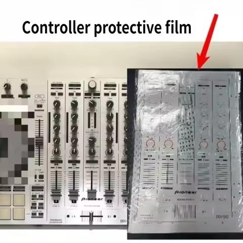 Not DJ Controller.Pioneer DDJSX2 Protective Film Sticker Skin Brushing for DDJ-SX2 Controller