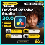 [SELF REDEEM] DaVinci Resolve Studio 20.0 Latest 2025 Lifetime For Win & McOS