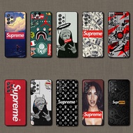 Soft black phone case for Samsung Galaxy A32 M32 Lite Supreme