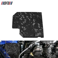 Suitable for Subaru BRZ Toyota GR86 Forged Pattern Marble Carbon Fiber Engine Fuse Cover Plate