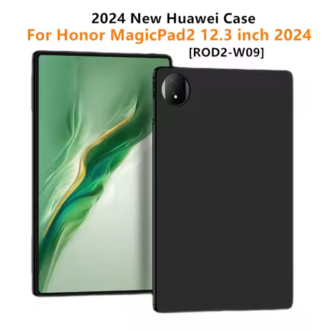 For Huawei Honor MagicPad 2 12.3 2024 Ultra Thin Soft TPU Case Protector Silicone Cover for Honor Ma
