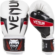 [Furukawa Xiaofu] 10oz~14oz VENUM Elite Boxing Gloves~Boxing MMA Fighting Dedicated 0985 White Glove