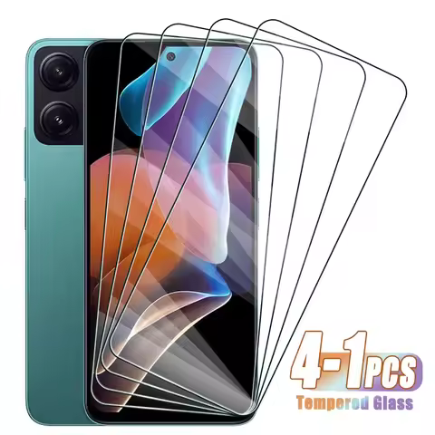4-1Pcs Screen Protector For Xiaomi Redmi Note 15 Pro 5G 14 13 12 11 10 9 10S 14S 15R 15C 14C 13C 12C
