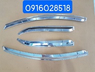 Vè che mưa MẠ CROM xe Kia Morning 2016 2017 2018 bóng đẹp bền không ố ve mua o to