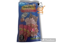 Ciao Churubee ขนมแมว ขนมสอดไส้ครีมแมวเลีย แพ็ค 9 แถม 3 ซอง (รสเดียวกัน) เชาว์ ชูหรุบี QSC-271 QSC-2