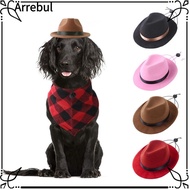 ARREBUL Pet Dog Cowboy Hat, Pet Accessories Headwear Dog Caps, Durable Nonwoven Soft Pet Hat Pet Dog