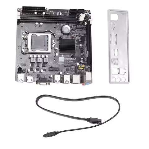 H81 Motherboard Support for Core I3 I5 I7 Dual Channel DDR3 Mini ITX Gaming Main Board with Serial A