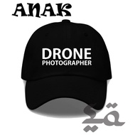 Unisex drone photography baseball caps for kids
