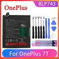 ของแท้ แบตเตอรี่ OnePlus 7T One Plus 7T Authentic Battery BLP743 Original โทรศัพท์แบตเตอรี่ 3800MAh