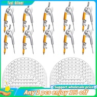 In stock-20 Sets Student Protractor and  Set - Student Geometry Math Set - with Pencil , 180 Degree 