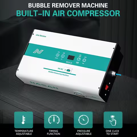 NASAN B2+ Air Bubble Removing Machine B2 Plus OCA LCD Screen Debubbler machine glass Bubble Remover 