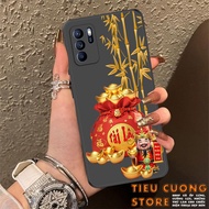 Case for Oppo RENO 5/6 4G/6 5G/6 PRO 5G/6Z printed with the image of FORTUNE, GOD OF WEALTH, LUCKY