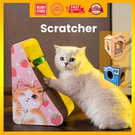 Rumah Kucing / Pencakar Kucing / Kitten Cat House with Paw Shaped & Scratcher - C032 C077 C087